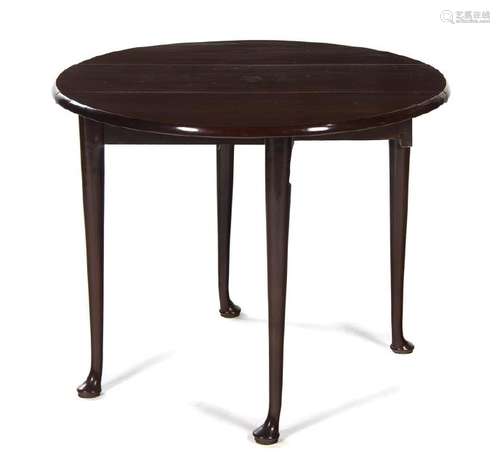 A George III Mahogany Drop-Leaf Table