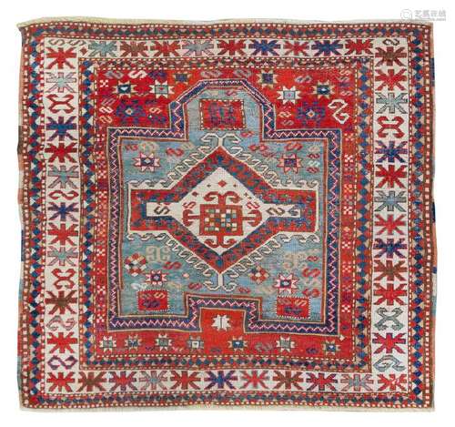 A Caucasian Wool Prayer Rug