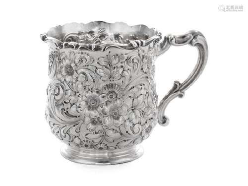 An American Silver Mug