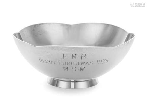 An American Silver Bowl