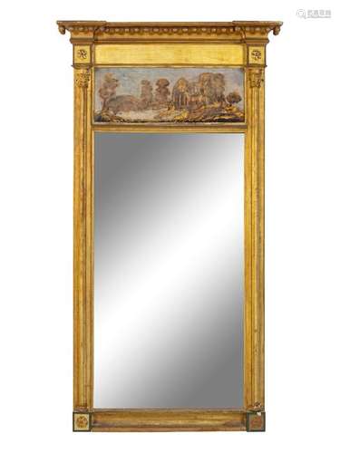 *A Federal Giltwood Pier Mirror