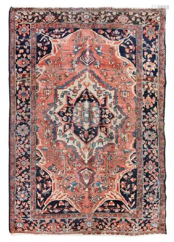 A Sarouk Wool Rug Northwest Persia