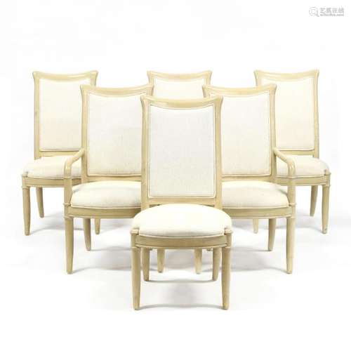 Henredon, Set of Six Modern Dining Chairs