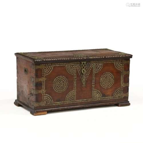 Anglo-Indian Teak Blanket Chest
