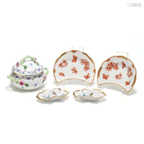Herend Porcelain Table Ware Selection