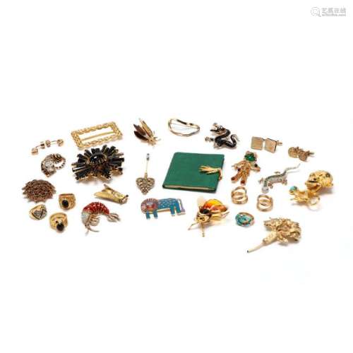Group of Costume Jewelry Items