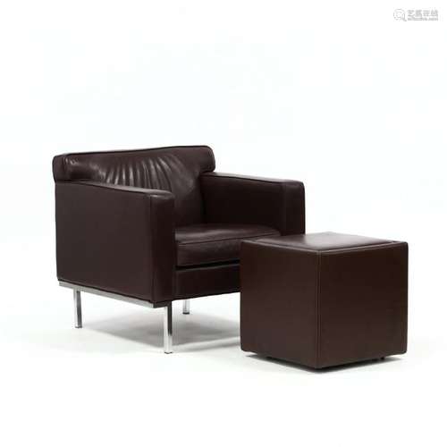 Design Within Reach, Modernist Club Chair and Ottoman