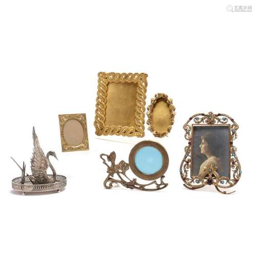 Six Vintage Desk Accessories