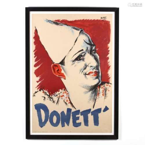 Bois (French, 20th Century),  Donett