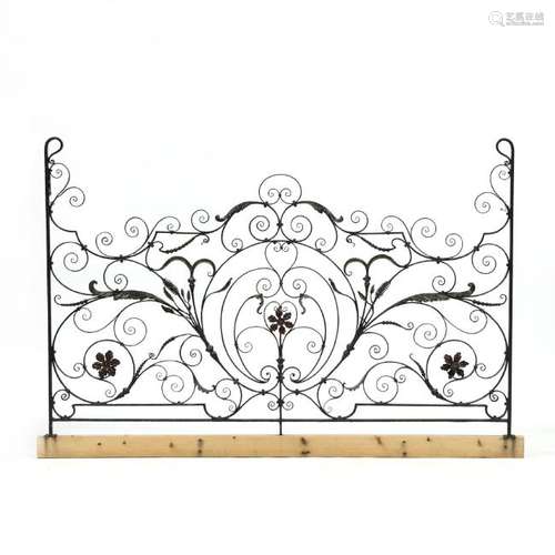 Wrought Iron Architectural Panel