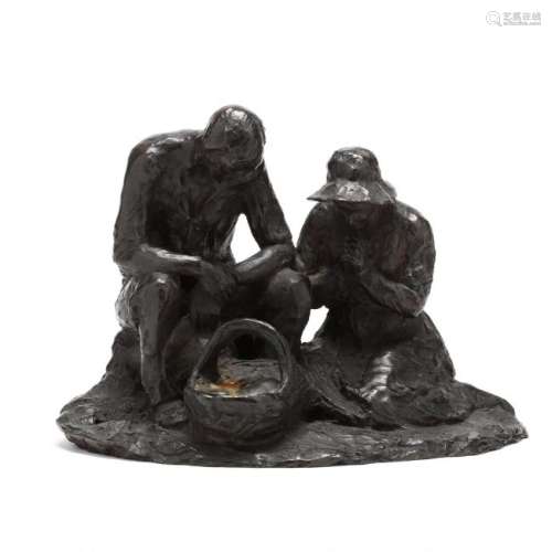 Frank Vittor (PA, 1888-1966), Bronze Sculpture