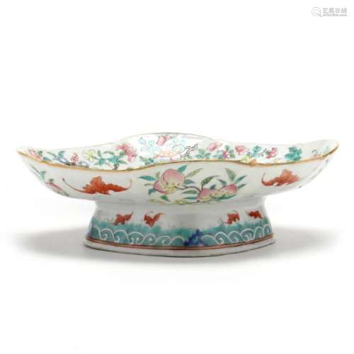 Chinese Porcelain Footed Dish