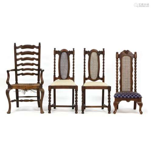 Four English Chairs