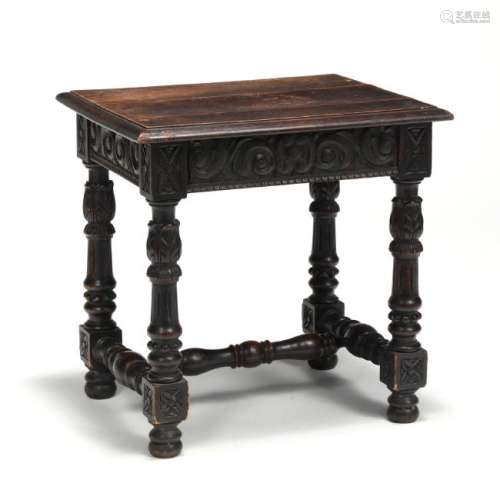 William and Mary Style Low Joint Table