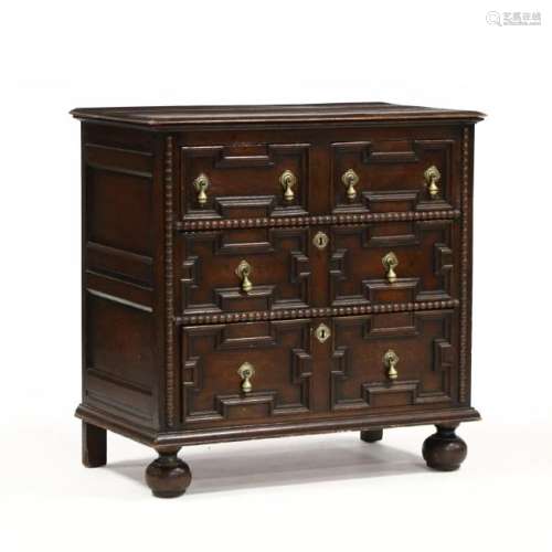 William and Mary Style Chest of Drawers