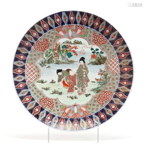 A Meiji Period Japanese Imari Charger