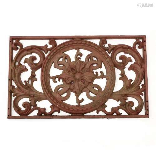 Cast Iron Architectural Panel