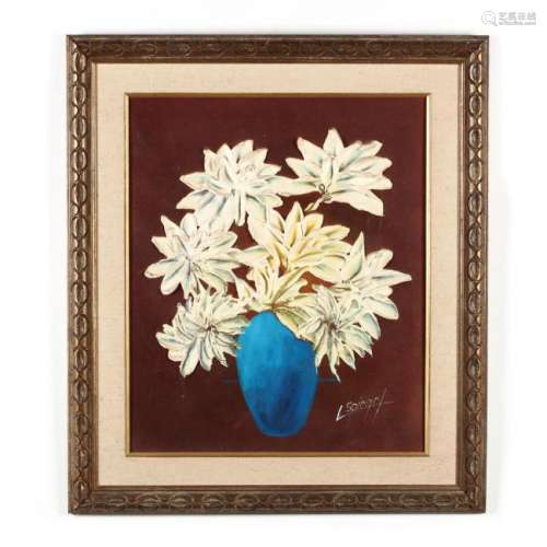 Louis Spiegel (OH, 1901-1975), Floral Still Life
