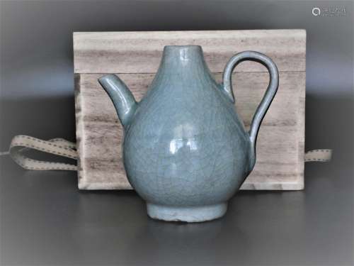 A Chinese Celadon Porcelain Water Dropper