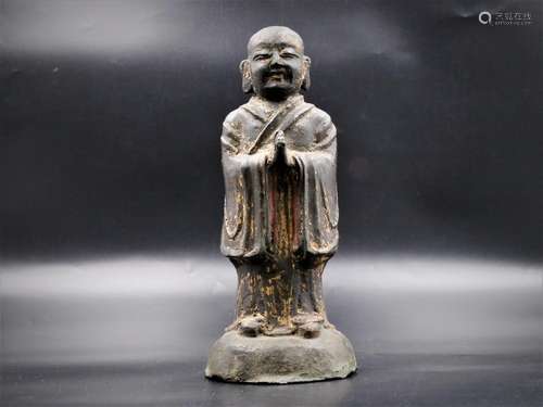 A Chinese Gilt Bronze Buddha