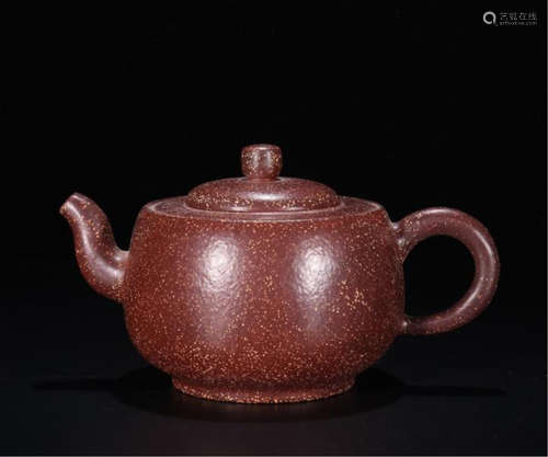 CHINESE YIXING ZISHA CLAY TEA POT