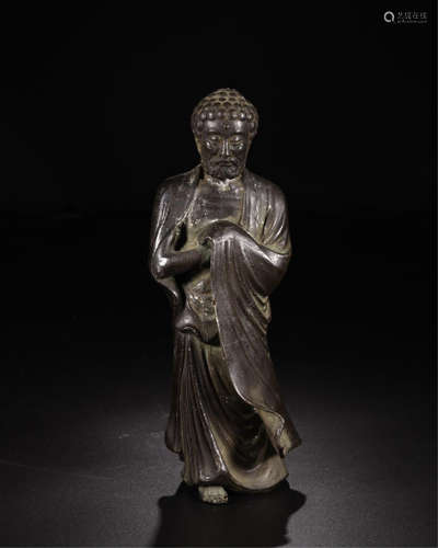 CHINESE BRONZE STANDING BUDDHA