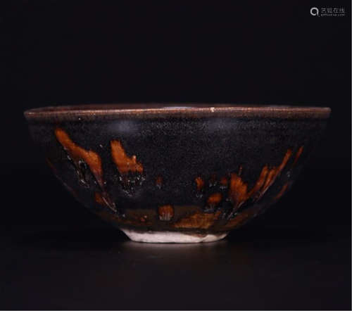 CHINESE PORCELAIN JIZHOU WARE TEA BOWL