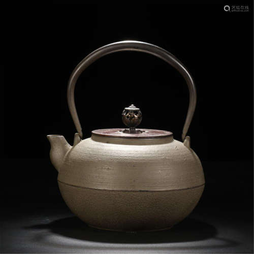 JAPANESE IRON TEA POT