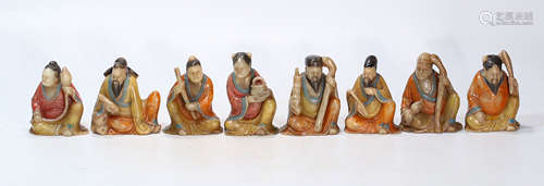 OLDSHOUSHAN STONE BA XIANORNAMENT SET FOR 8