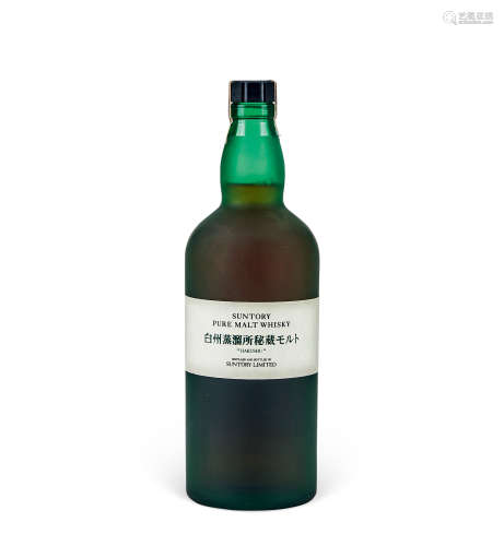 〓绝版限量〓 白州蒸馏所密藏日本威士忌1瓶
