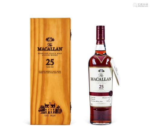 麦卡伦25年单一麦芽威士忌1瓶