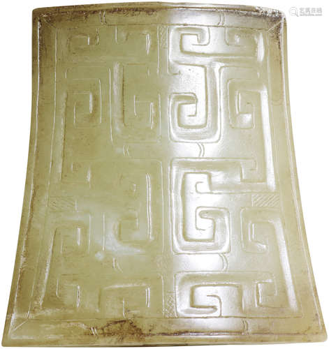 漢 黃玉劍珌 Han  Dynasty (206BC–220AD)