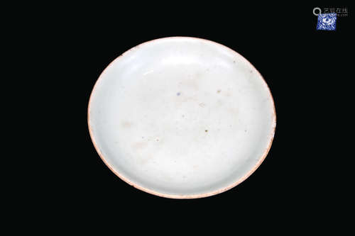 A FEN QING GLAZE PLATE