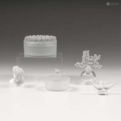 Lalique Crystal Pieces