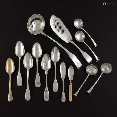 Georgian Sterling Serving Utensils