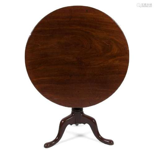 Tilt Top Table in Walnut