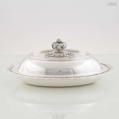 Tiffany Sterling Covered Vegetable Dish