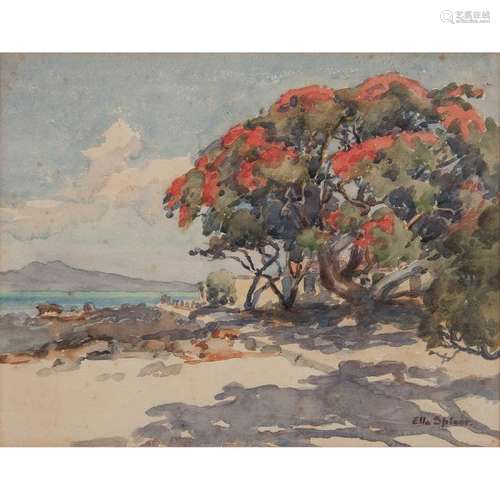 New Zealand 20th Century Landscape Watercolors, Lot of