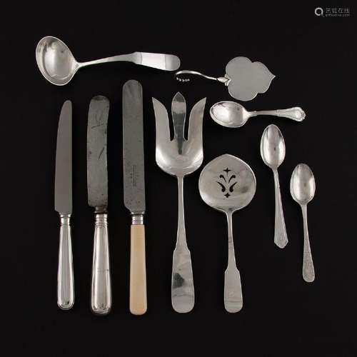 British and American Sterling Flatware, Plus