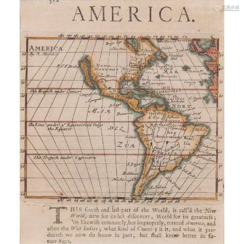 Late 17th-Early 18th Century Maps of North America, Lot