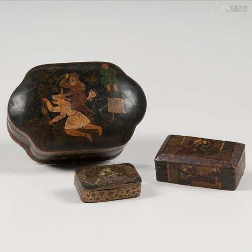 Persian Lacquer Boxes