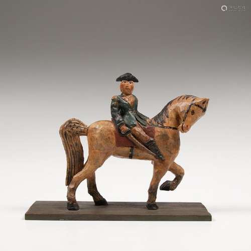 George Washington Carved Folk Art Figure