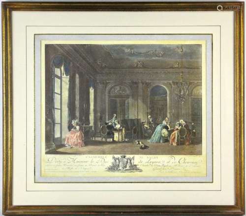 Pair of Framed French Prints