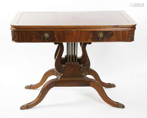 Duncan Phyfe Style Game Table