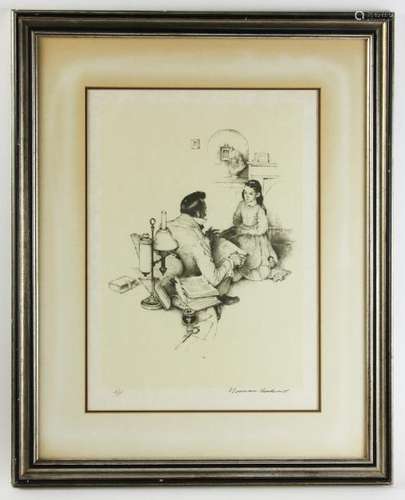 Norman Rockwell Print