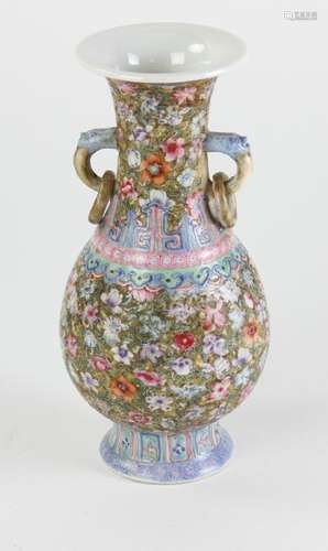 Chinese Famille Rose Porcelain Vase