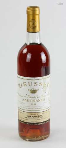 1983 Chateau Rieussec Sauternes