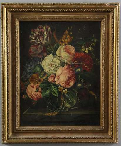 Continental Dutch Style Floral Still Life