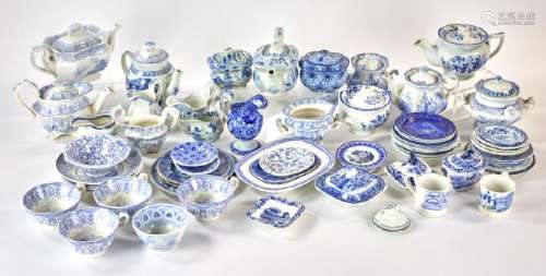 19thC Staffordshire Miniature Tableware