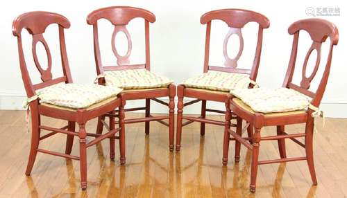 Set of French Country Style Chairs